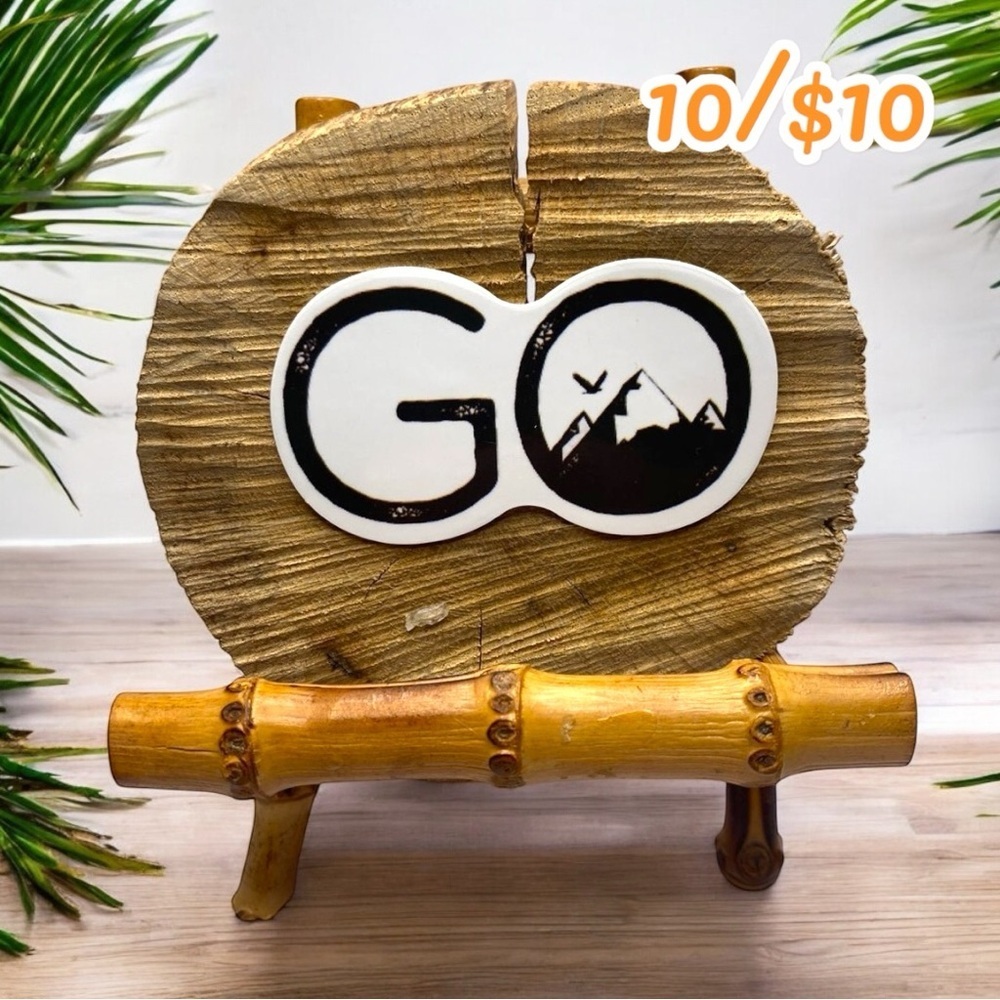 10 / $10 - GO Adventure Sticker - Travel / Road Trip / Explore